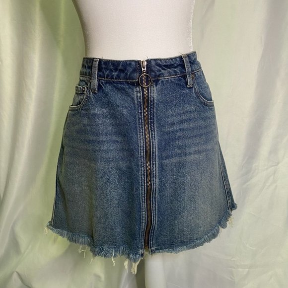 We The Free Denim Skirt - Picture 1 of 6